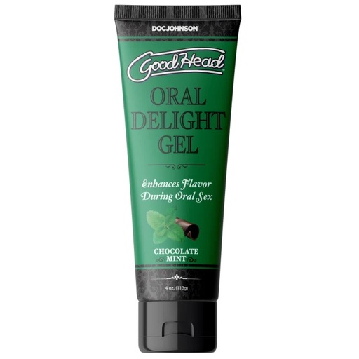 [DJ-1361-12-BX] GoodHead - Oral Delight Gel - Chocolate Mint - 4 oz.