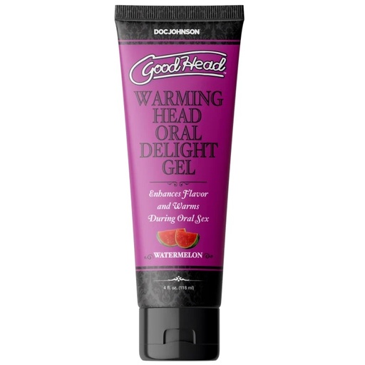[DJ-1361-14-BX] GoodHead - Warming Oral Delight Gel - Watermelon - 4 fl. oz.